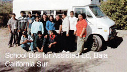 Bus for assisted education, Loreto Baja California Sur